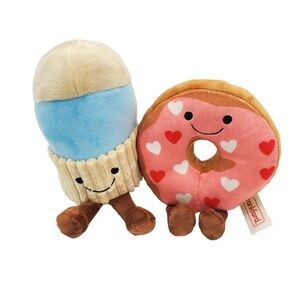 Frankford | NEW plush donut duo #ValentinesDay #PlushToys